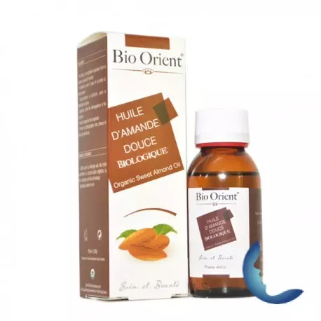 HUILE VÉGÉTALE D’AMANDE DOUCE BIO, 90ML – BIO ORIENT