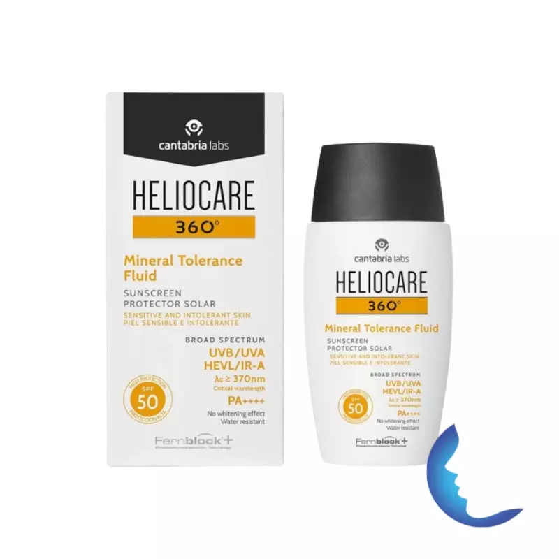 Heliocare 360 ​​Minérale Tolérance fluide SPF 50, 50ml