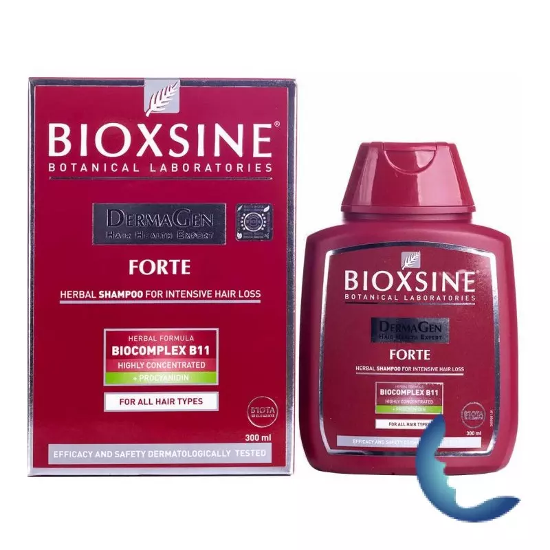 BIOXSINE SHAMPOOING ANTI CHUTE FORTE TOUS TYPES DE CHEVEUX, 300ML