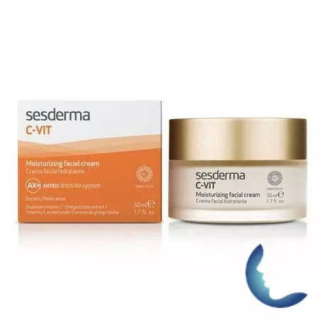 SESDERMA C-Vit Crème Hydratante Visage, 50ml