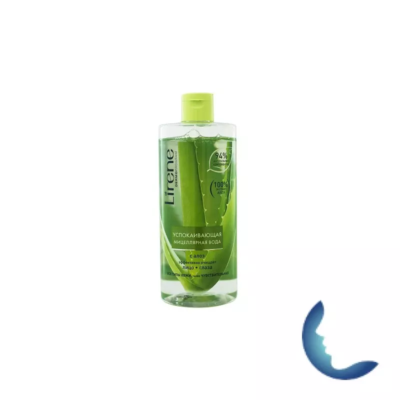 LIRENE EAU MICELLAIRE APAISANTE A L’ALOES 400ML