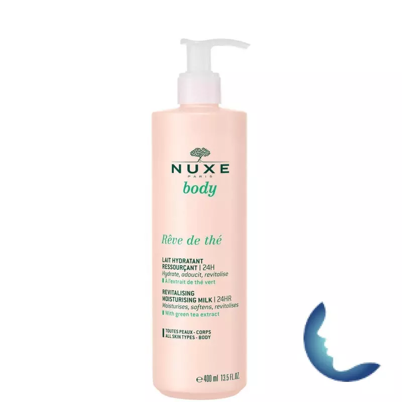 Nuxe Lait Hydratant Ressourçant, Rêve de Thé 400 ml