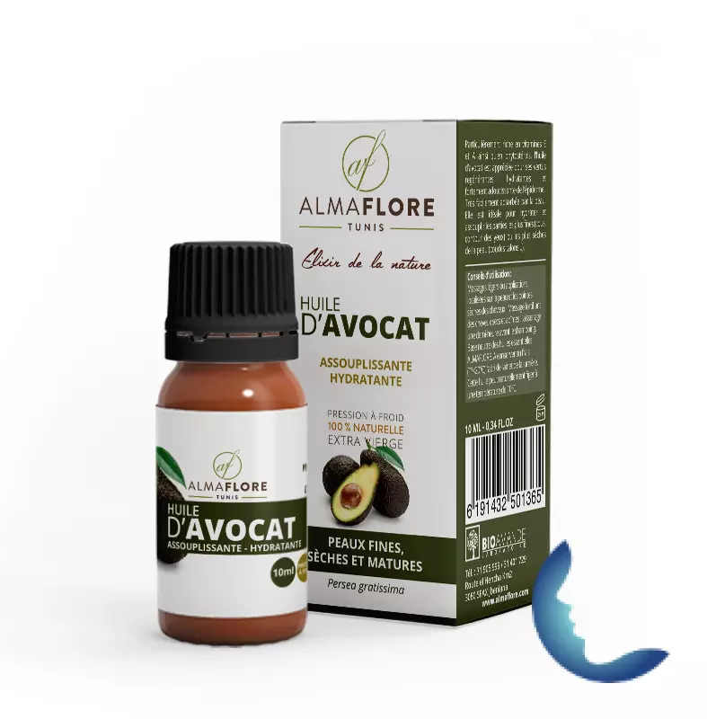 ALMAFLORE Huile d’Avocat, 10ML