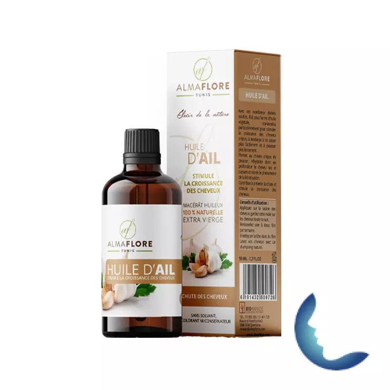 ALMAFLORE Huile d’Ail, 50ML