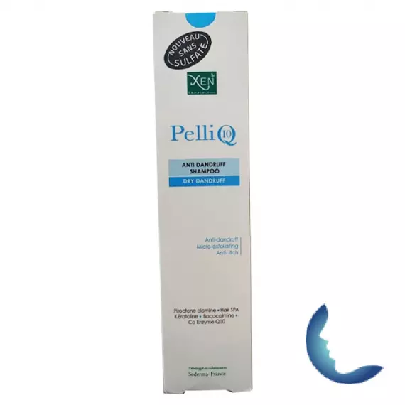 XEN Pelli Q10 shampooing traitant – pellicules sèches, 200ml