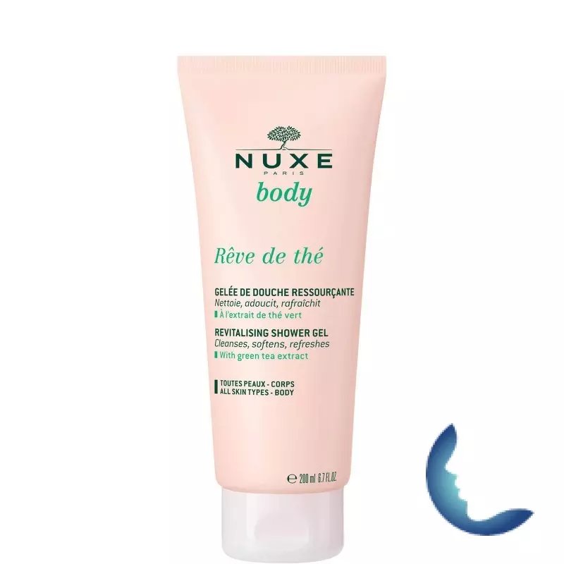 Nuxe Gelée de Douche Ressourçant, Rêve de Thé 200 ml