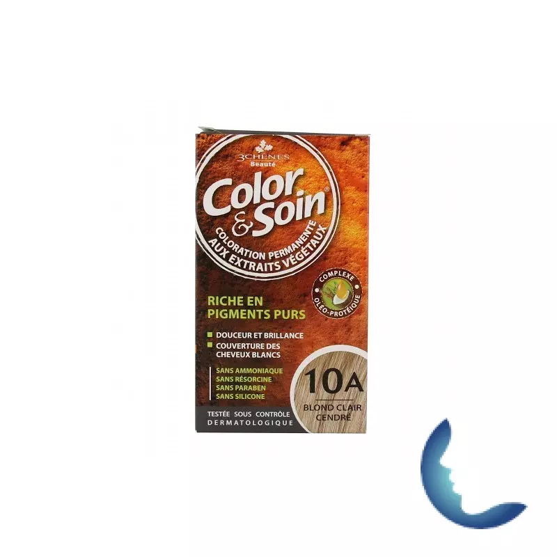 Color & Soin Coloration Blond Clair Cendré 10A