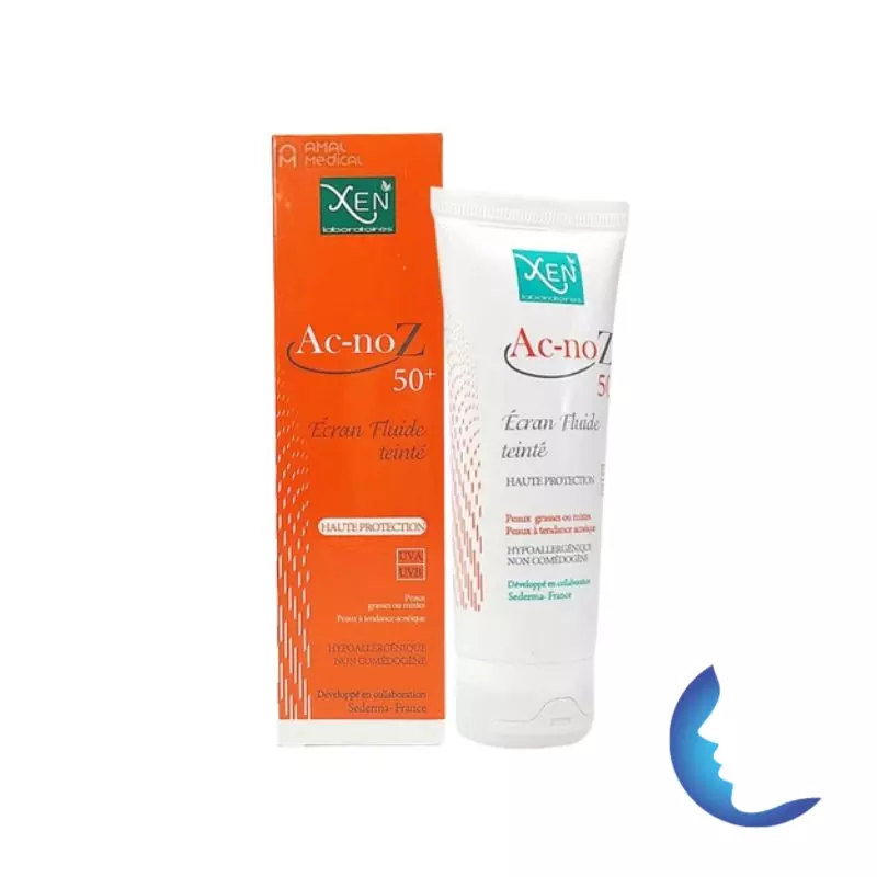 XEN Acnoz écran fluide teinté SPF 50+, 50g