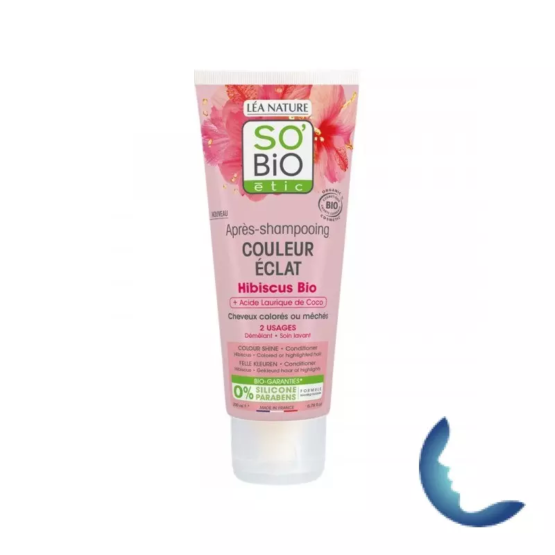 SO’BIO APRES-SHAMPOOING CHEVEUX COLORES OU MECHES 200ml