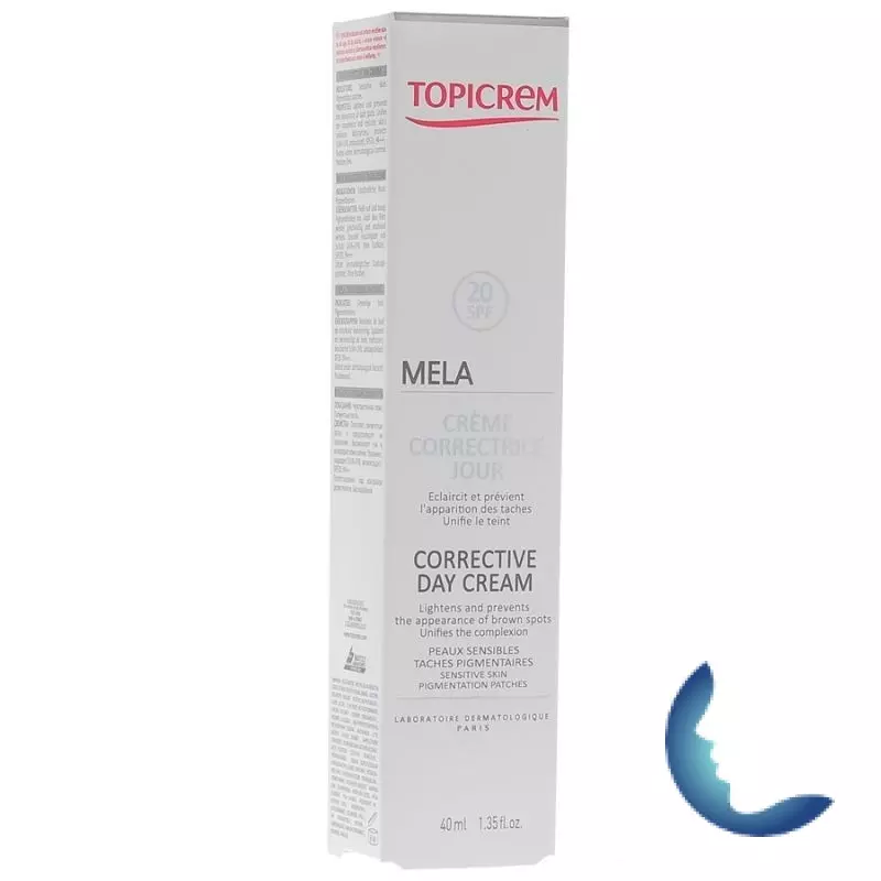 TOPICREM Mela Crème correctrice jour SPF 20 , 40ml