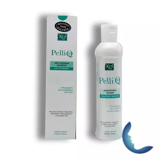 XEN Pelli Q10 shampooing traitant pellicules grasses , 200ml