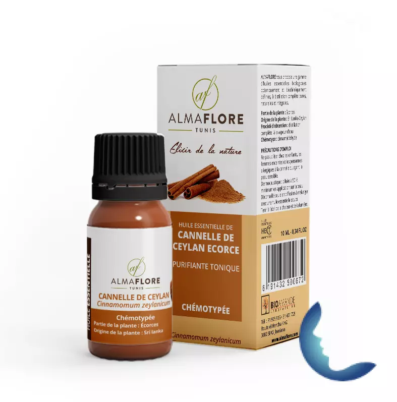 almaflore huile essentielle de canelle de ceylan 10ml