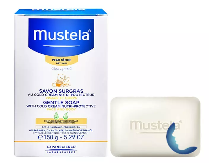 Mustela Savon Surgras au Cold Cream Nutri-Protecteur 100g