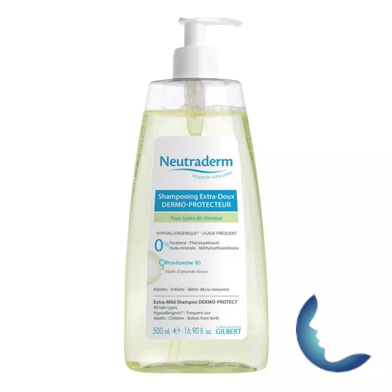 NEUTRADERM Shampooing Extra-Doux Dermo-Protecteur, 500ml