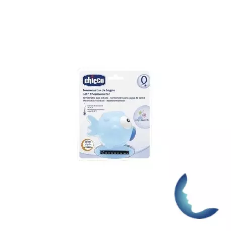 CHICCO thermomètre de bain blue fish