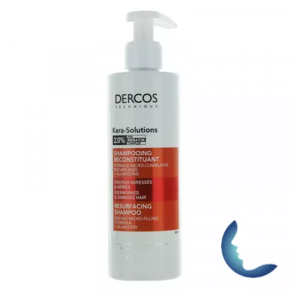 VICHY DERCOS KERA-SOLUTIONS SHAMPOOING RECONSTITUANT 250ML