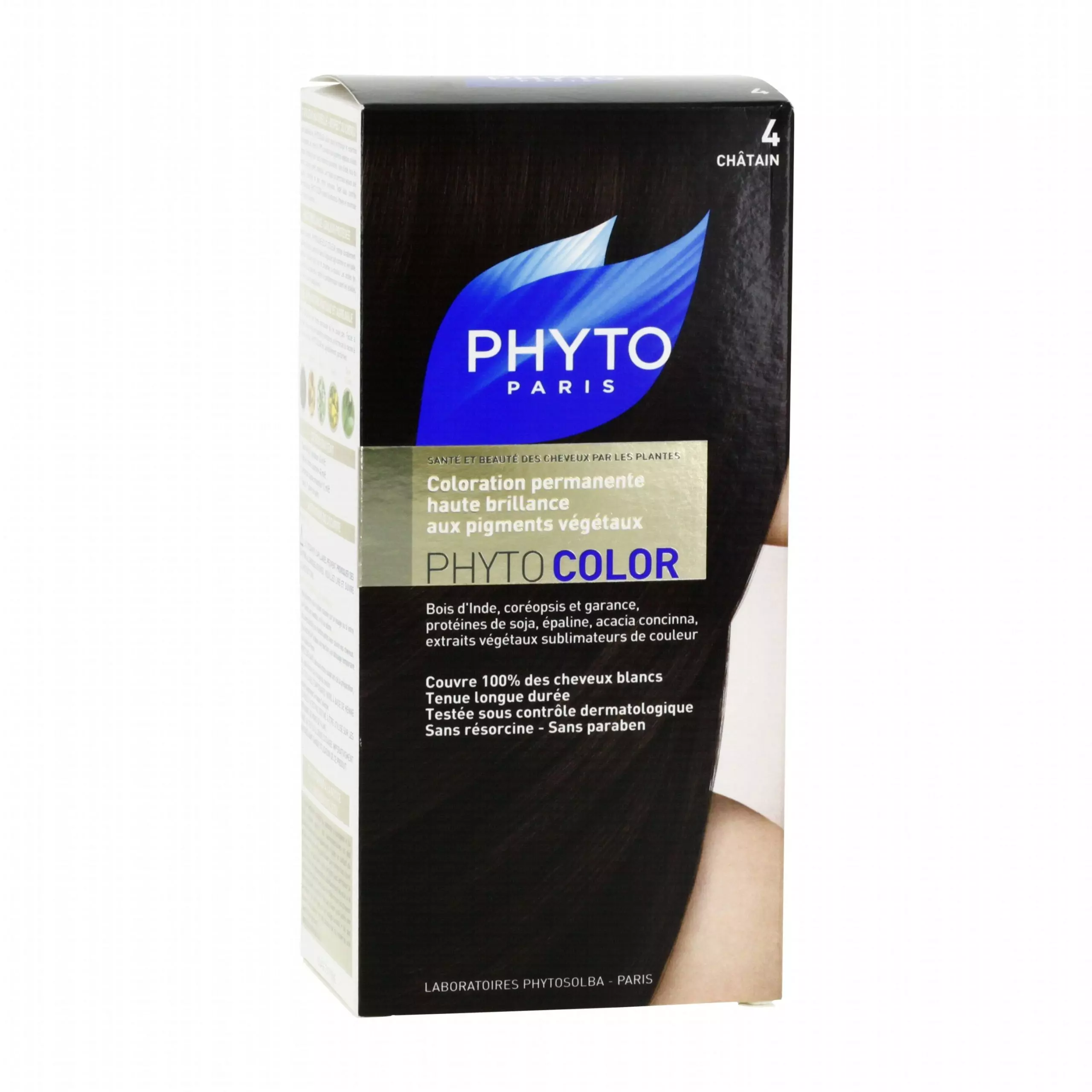 PHYTO Phytocolor Couleur Soin 4 Châtain, 1 kit