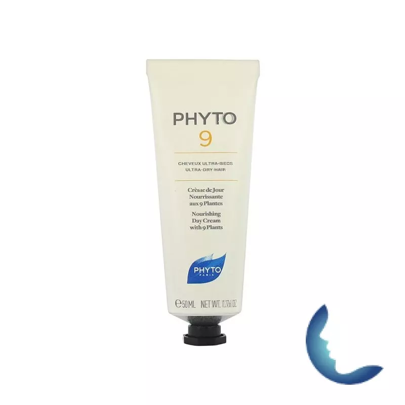 PHYTO Phyto 9 Crème de Jour Nutrition Brillance aux 9 plantes, 50ml