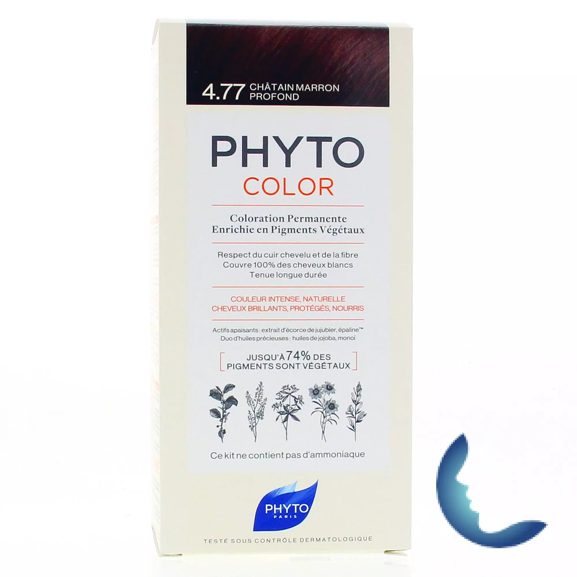 PHYTO Phytocolor 4.77chatin marron profond