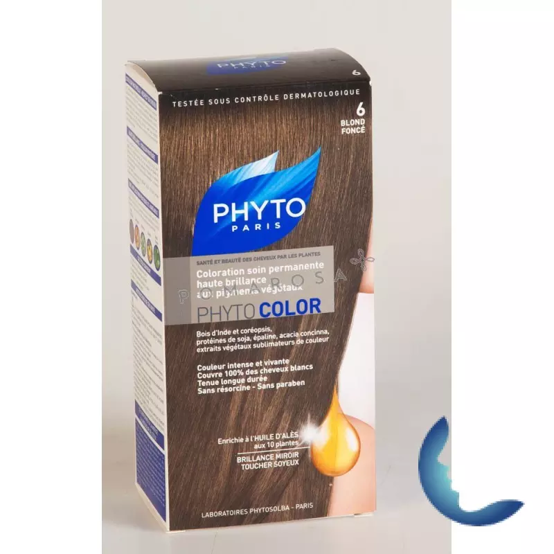 PHYTO Phytocolor Couleur Soin 6 Blond foncé, 1 kit