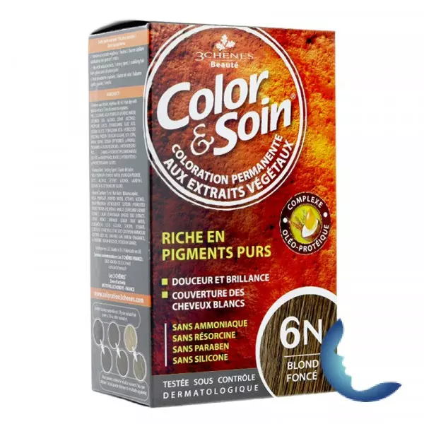 3 Chênes Color & Soin Coloration Blond Foncé 6N