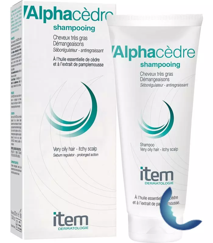 ITem ALPHACEDRE Shampooing Séborégulateur, Anti-regraissage, 200ml