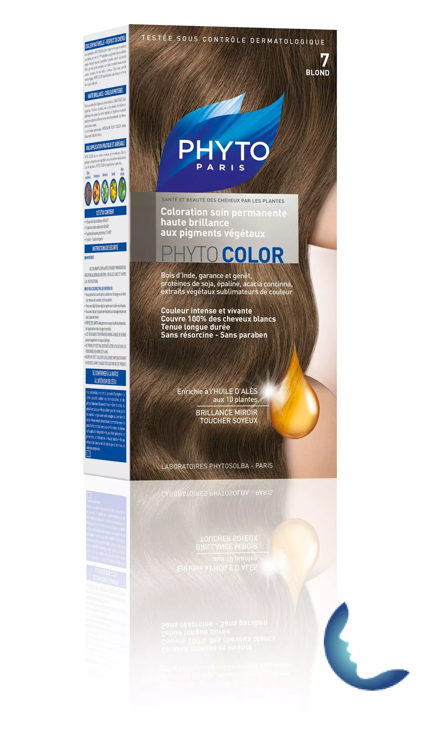 PHYTO Phytocolor Couleur Soin 7 Blond, 1 kit