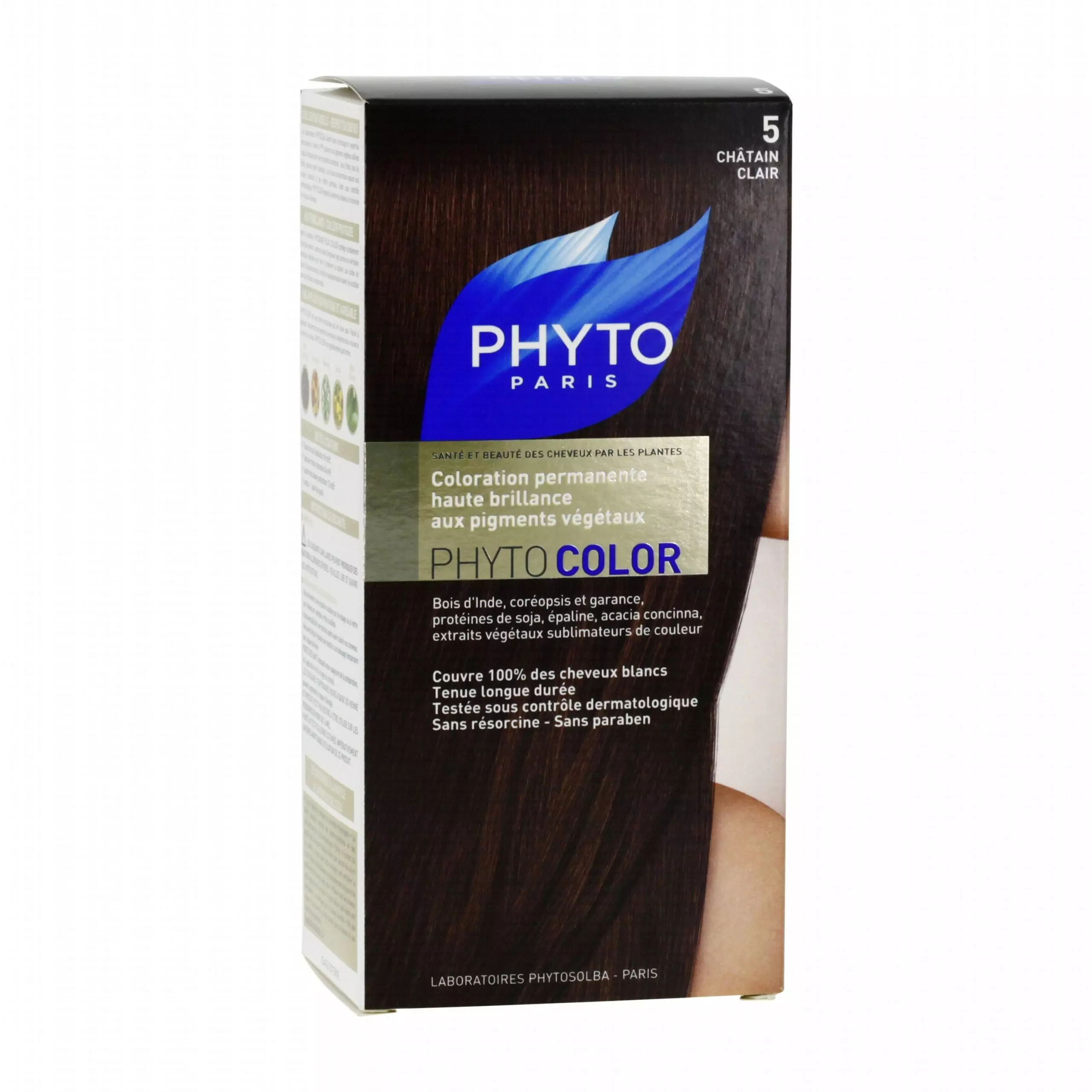 PHYTO Phytocolor Couleur Soin 5 chatain clair, 1 kit