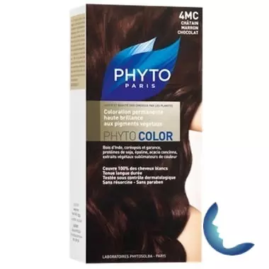 PHYTO Phytocolor Couleur Soin 4MC Marron Chocolat, 1 kit