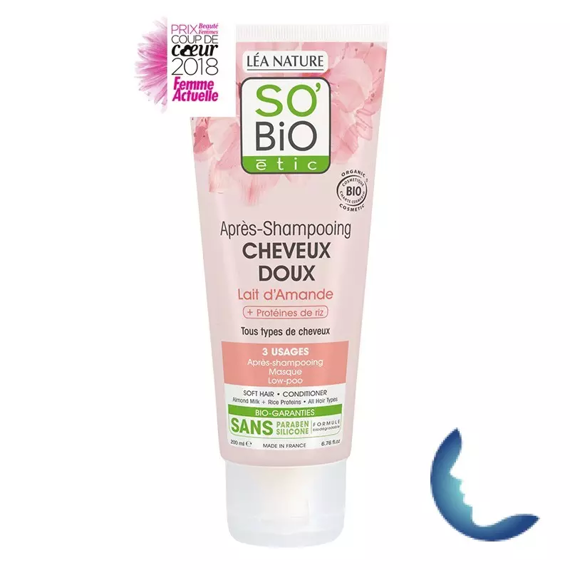 So’bio Après-shampooing cheveux doux Lait d’amande