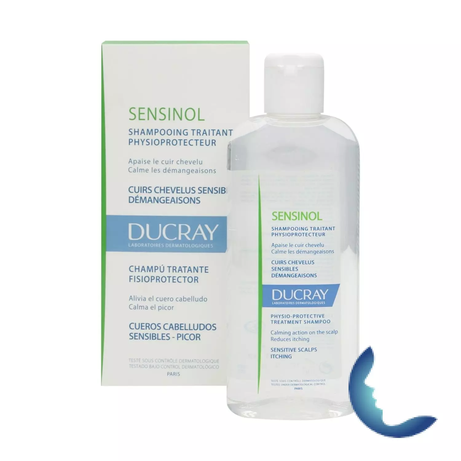 DUCRAY SHAMPOOING PHYSIOPROTECTEUR CUIRS CHEVELUS SENSIBLES 200ML