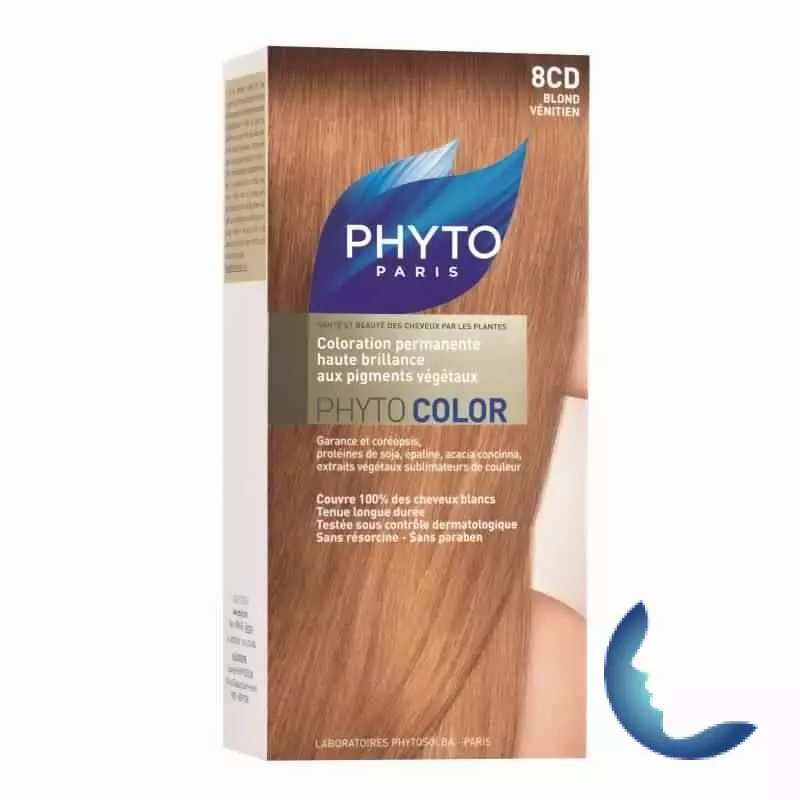 PHYTO Phytocolor Couleur Soin 8 CD Blond Vénitien, 1 kit