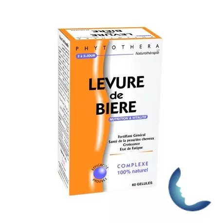 PHYTOTHERA LEVURE DE BIERE, 60 gélules