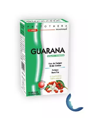 PHYTOTHERA GUARANA, 30 gélules