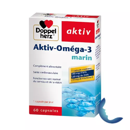 AKTIV OMEGA 3 MARIN 60 CAPSULES