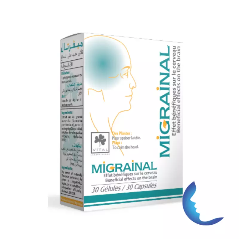 Vital Migrainal, 30 gélules