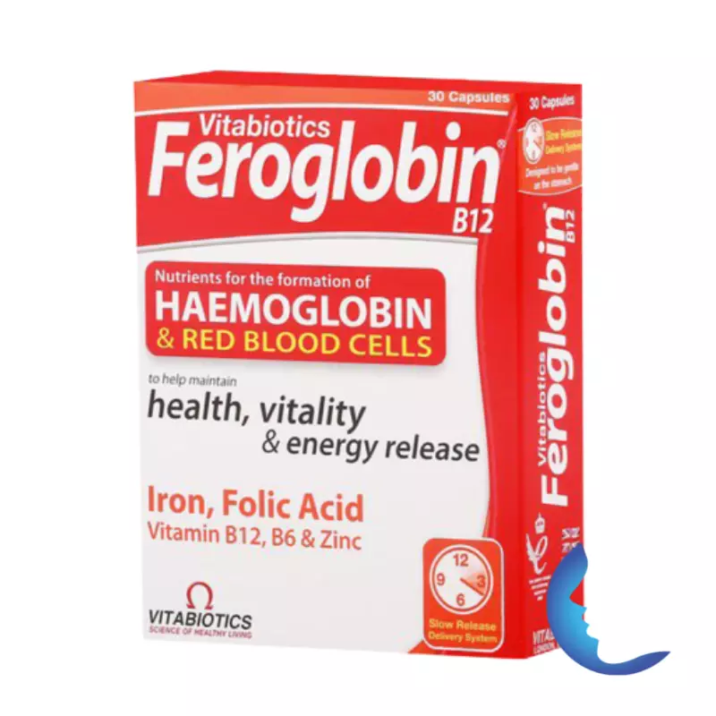 Vitabiotics Feroglobin Capsules ,30 capsules