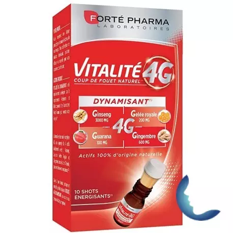 FORTE PHARMA VITALITE 4G 10 SHOTS ENERGISANTS