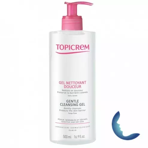 Topicrem Gel Nettoyant Douceur Corps et Cheveux, 500ml