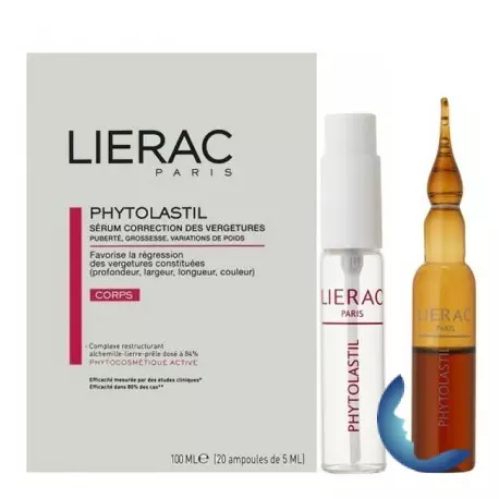 LIERAC Phytolastil Correction des Vergétures , 20 Amp 5ml