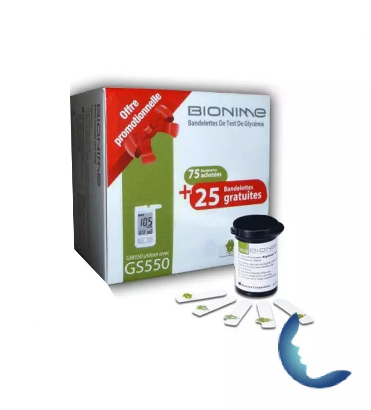 Bionime bandlettes de 100 PCS