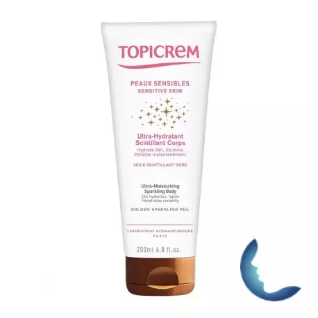 Topicrem Ultra-Hydratant Scintillant Corps 75 ml