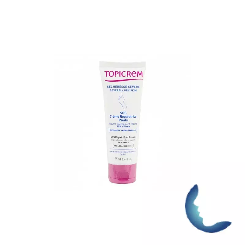 TOPICREM SOS crème réparatrice pieds – 75ml