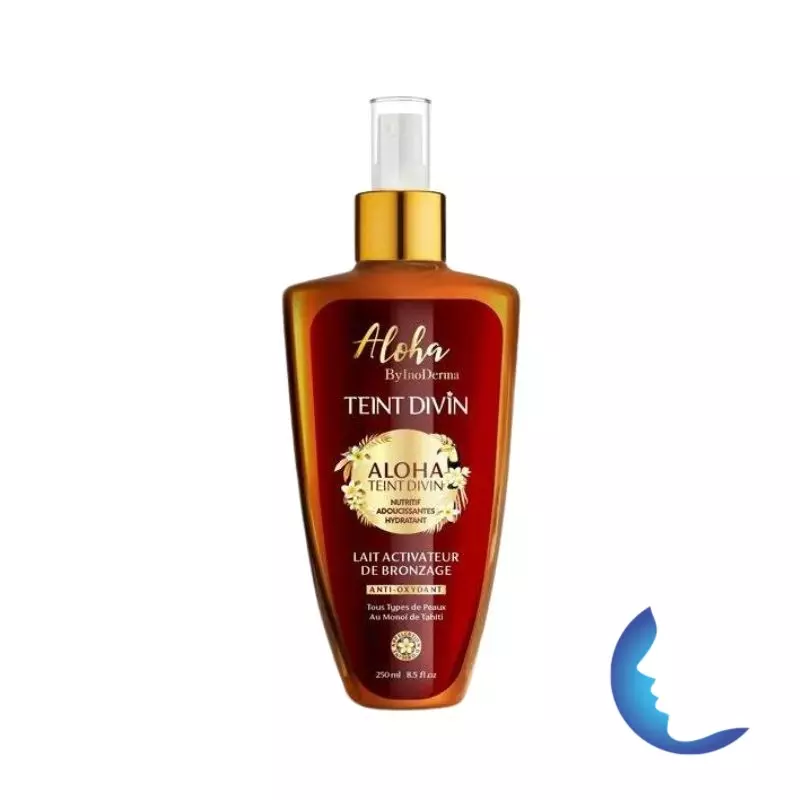 Aloha By Inoderma Teint Divin Lait Activateur De Bronzage, 250ml