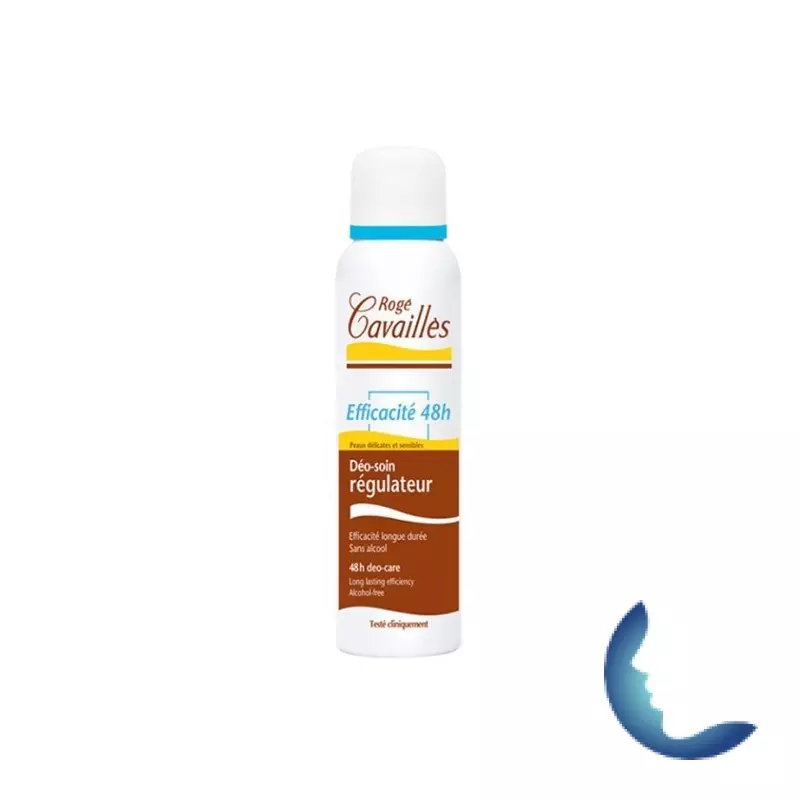 ROGE CAVAILLES Déo Soin régulateur+ Efficacité 48h Spray,150ml