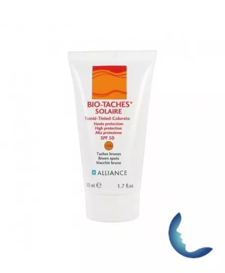 BIOTACHES Solaire Haute protection SPF50 Teinté, 50ml