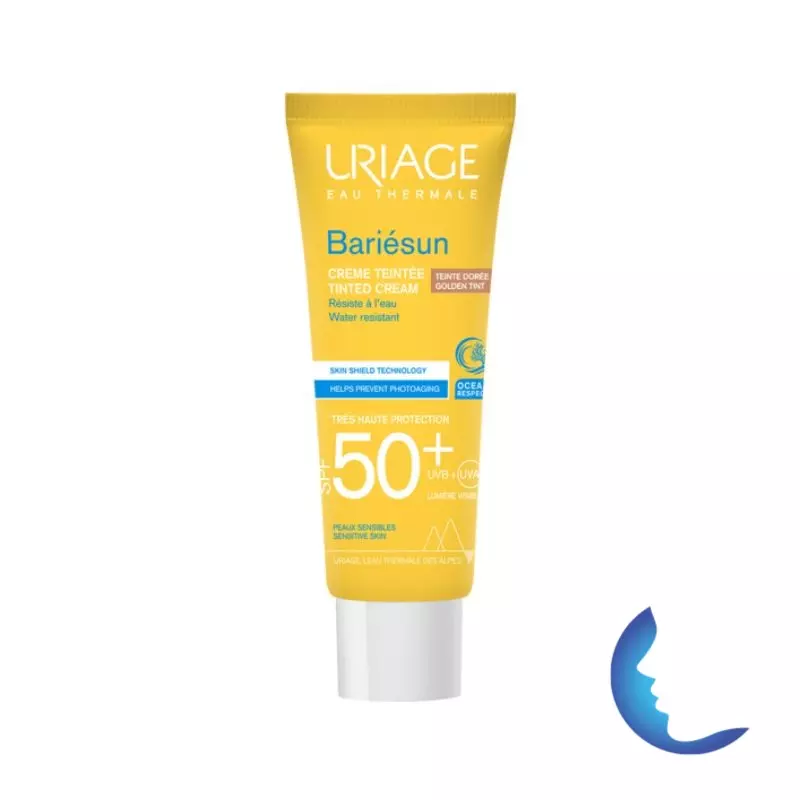 URIAGE Bariésun Crème Teintée Dorée SPF50+, 50ml