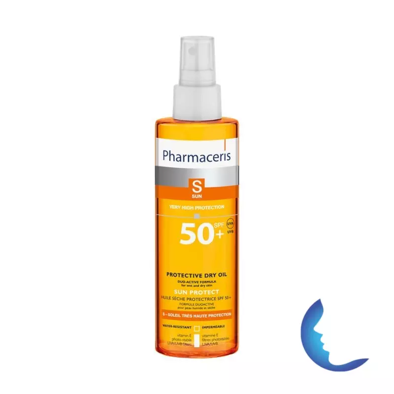 Pharmaceris S Huile Sèche Protectrice SPF 50+, 200ml