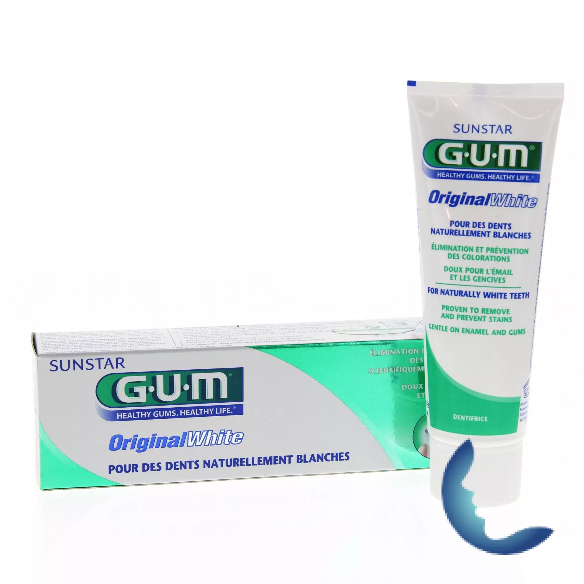 GUM Dentifrice Original White, 75ml