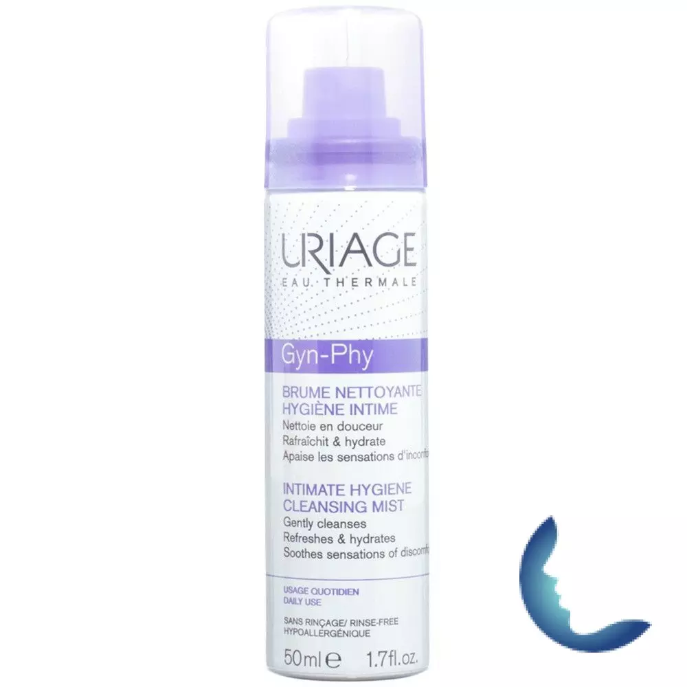 Uriage – Gyn-Phy brume nettoyante hygiène intime – 50ml